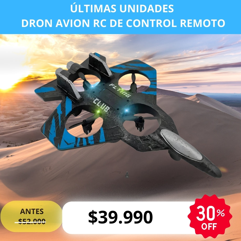 Drone Avión Espuma Planeador Control R